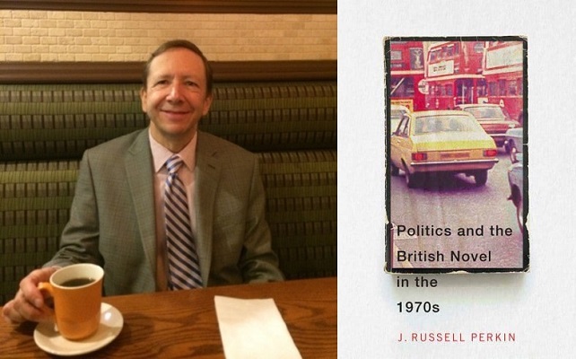Russell Perkin headshot & book cover