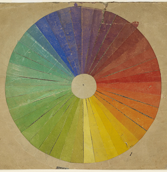 WA1979.17 Louis Hayet, Colour Wheel, 1887. Image © Ashmolean Museum, University of Oxford. WA1979.17 Louis Hayet, Colour Wheel, 1887. Image © Ashmolean Museum, University of Oxford.