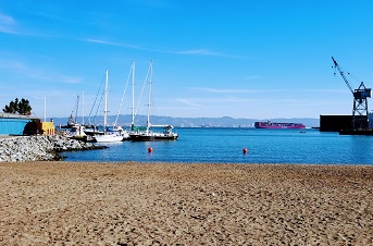 RAI Logo beach and ocean