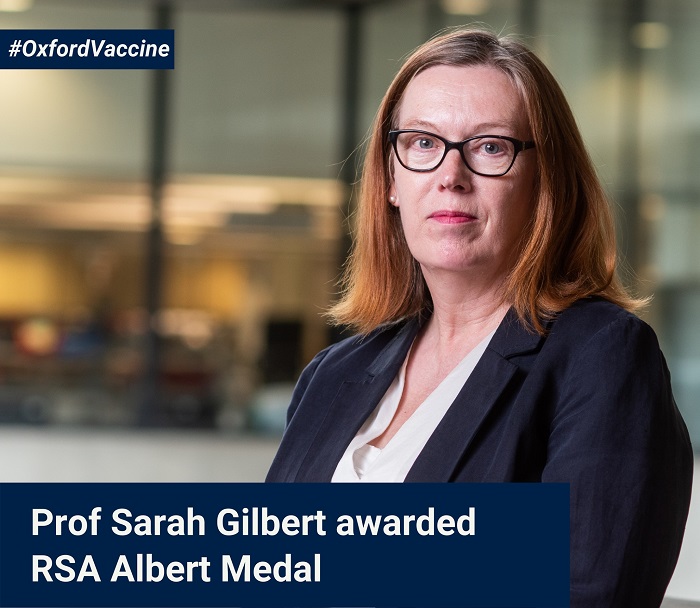 Sir Roger Penrose Nobel Prize Sketch sarah gilbert ras medal