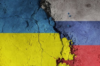 RAI Logo ukraine and russia flags